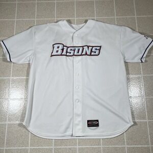 Vintage Buffalo Bisons Baseball 2XL Practice Jersey MiLB New York Jersey Express